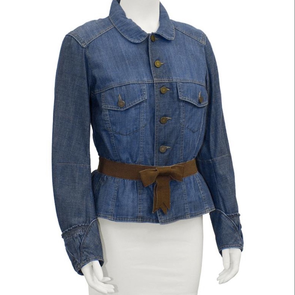 Alexaner McQueen Demin Jacket - 38